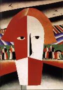 Kasimir Malevich Peasant-s head oil painting reproduction